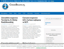 Tablet Screenshot of chessbrains.pl